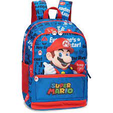 2aaf780b59214cf2f9fcb890a742ba55 ZAINO SCUOLA ORG. SUPERMARIO - immagine 1