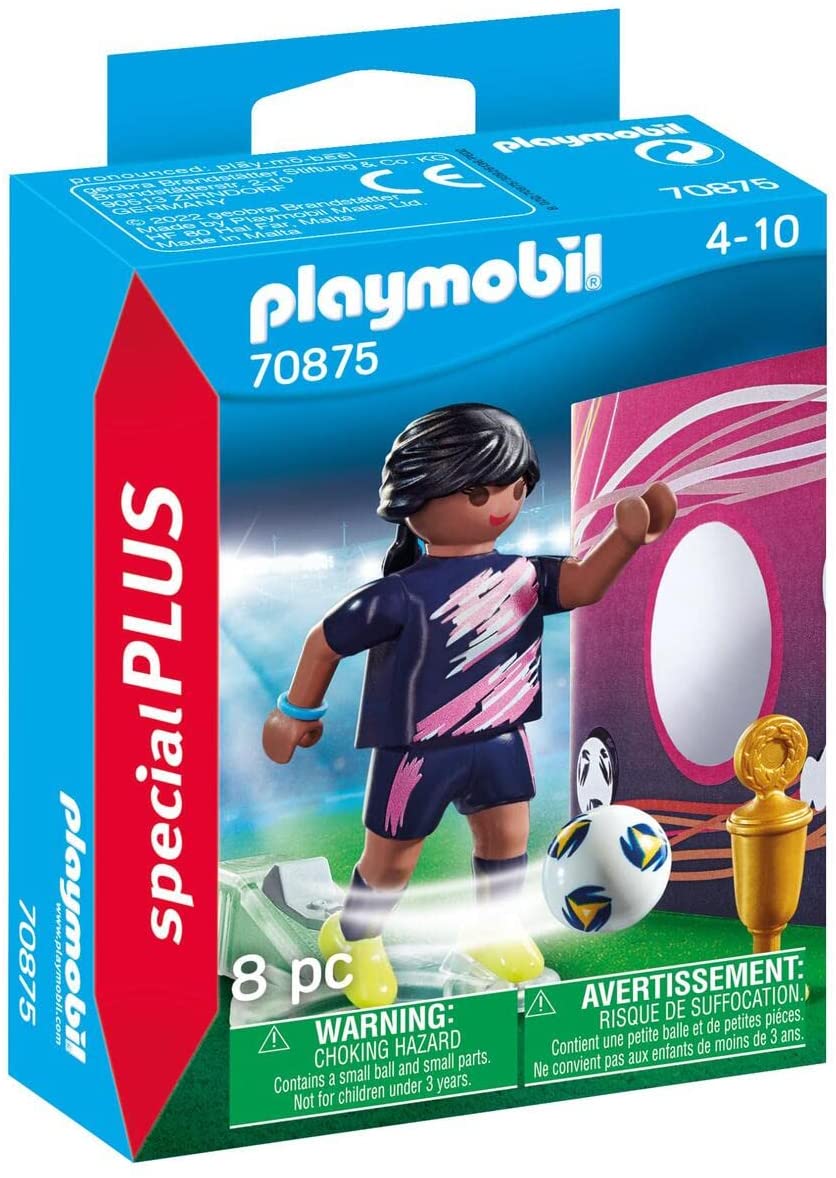 2b38339b7f95fd68a51a413e66079826 Playmobil Special Plus - Calciatrice - immagine 1