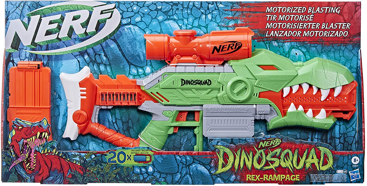 2b4375ee869deea6388ca2fdd0c8af35 Nerf Dino Rex Rampage - immagine 1