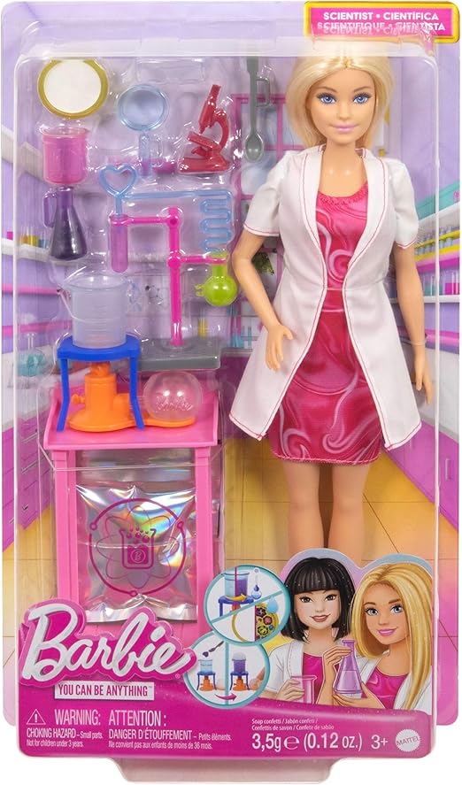 2bbe68ccf5a16db498fd10bbd0c4a702 Barbie Scienziata Playset - immagine 1