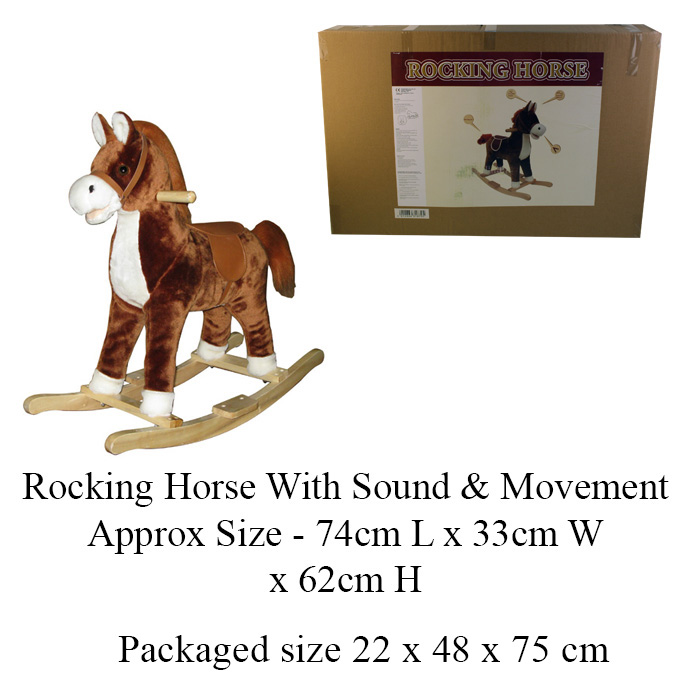 2c2bae0843f6445a0adf48bb567ea389 Cavallo Bruno a Dondolo - immagine 1