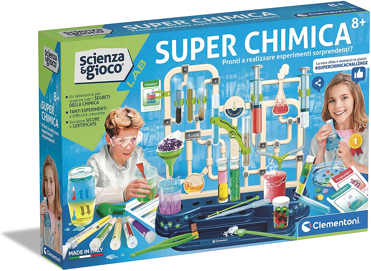 2cd83c332678697c16f1ae41d3f90e58 Clementoni La Chimica Sorprendente New - immagine 1