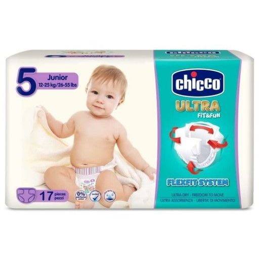 2d528a1c290d0fc41995f24a4927cd5b CHICCO PANNOLINO ULTRA CHICCO JUNIOR 17X10 - immagine 1
