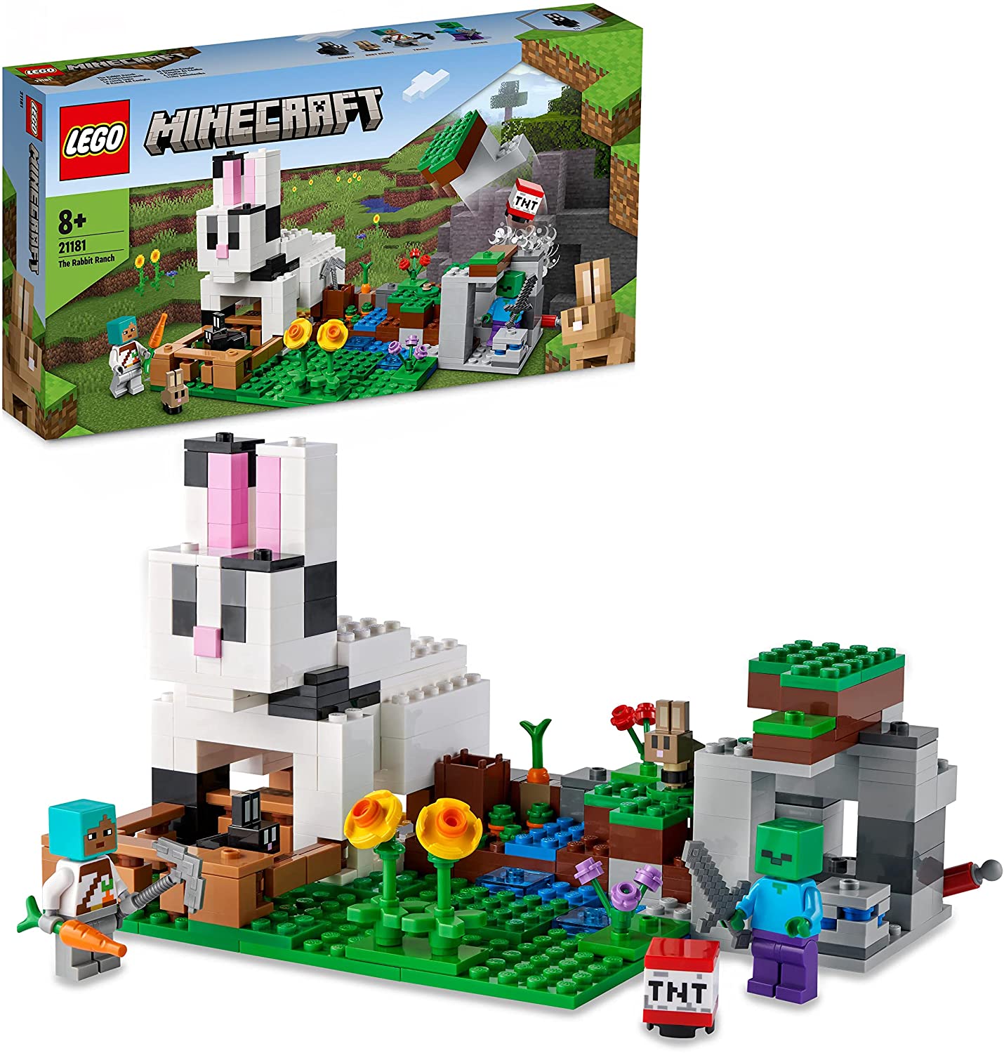 2d6827099a5c3e1d68ce7b051c45e8b1 Lego Minecraft Il Ranch del Coniglio - immagine 1