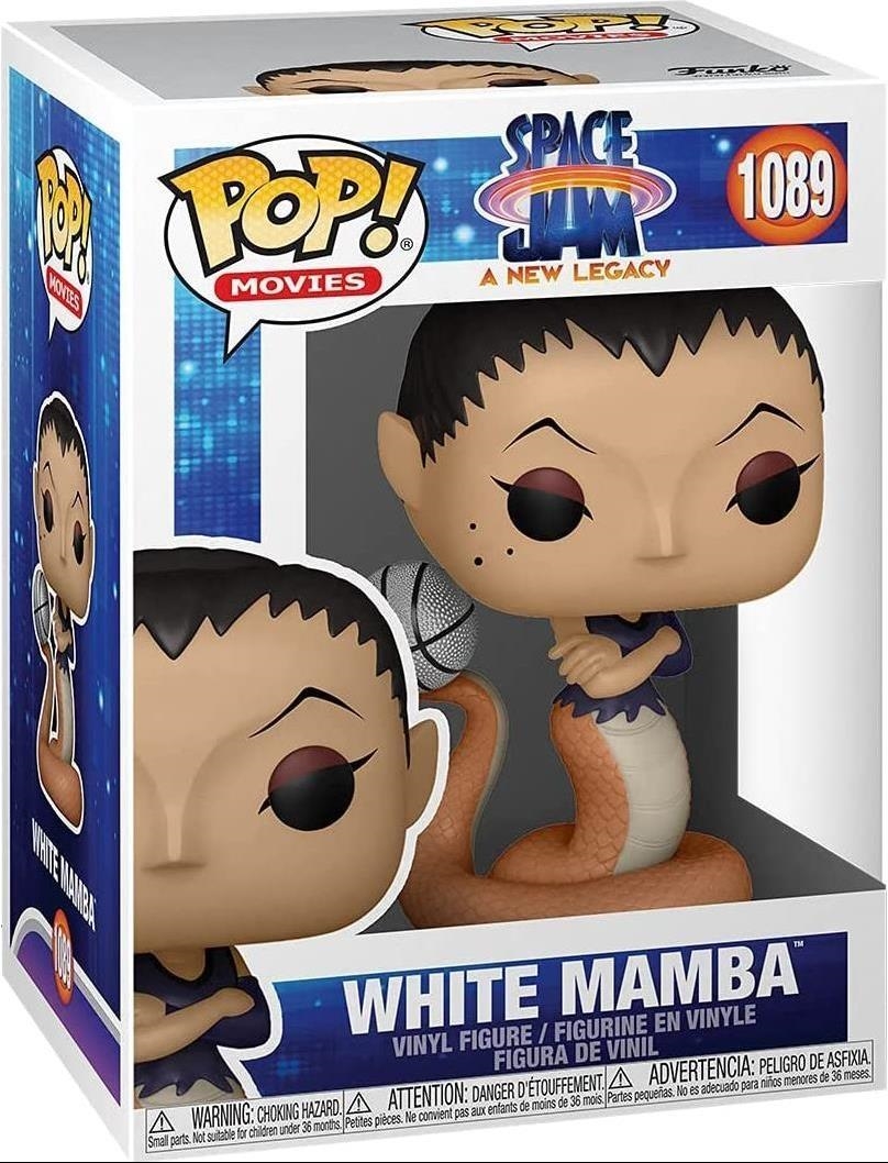2da3a6a7c2a7a61ca6ffc97b511382f7 FUNKO POP SPACE JAM A NEW LEGACY - WHITE MAMBA - immagine 1