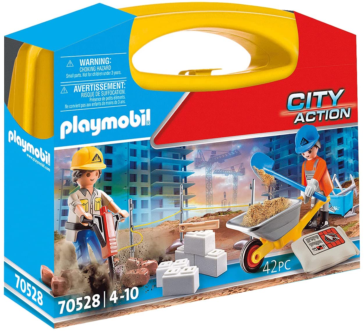 2da943ea1443851c9777b863e12df630 Playmobil Valigetta Grande Cantiere - immagine 1
