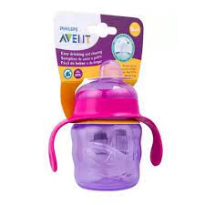 2efda6ca7970171f6872a0c7d3f82581 Avent Tazza con beccuccio morbido (200ml) - Femmina - immagine 1
