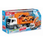 Rstoys Carro Attrezzi Luci e Suoni Frizione con Auto