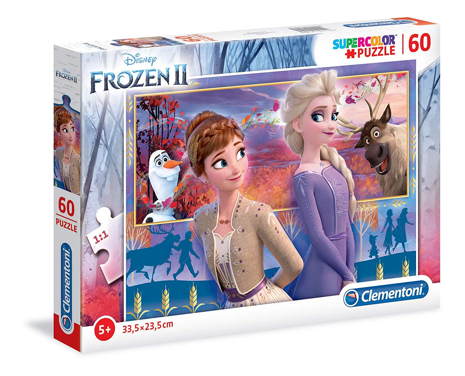 313aa365ce73a1c572024fd564a0bf20 Clementoni Puzzle 60 pz. Frozen 2 - immagine 1