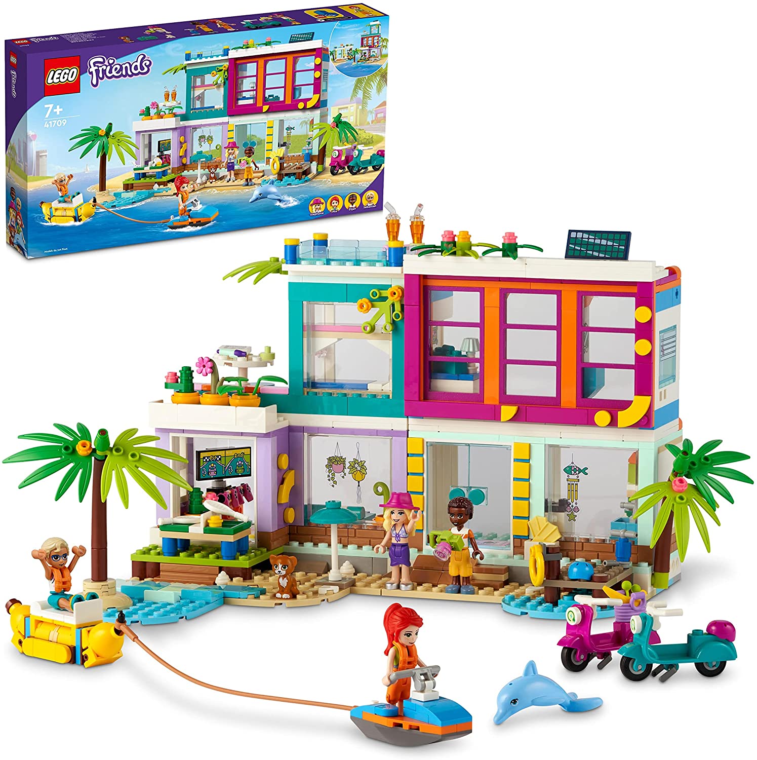 317a90645d25c0487812ce24cc6289b4 *Lego Friends 4+ Cottage sulla Spiaggia - immagine 1