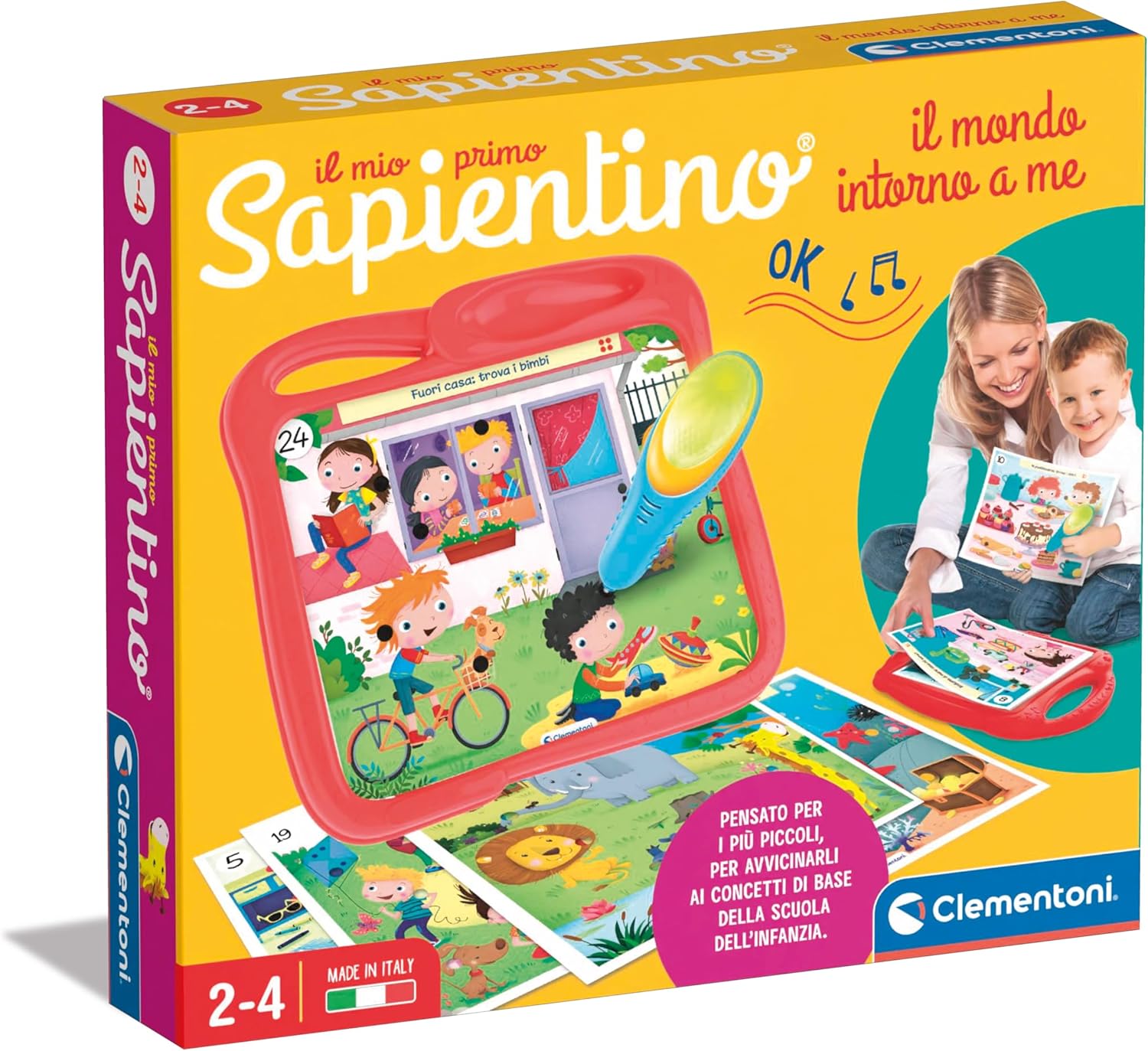 320cb439cfe334af174cffaa1d841e2d Clementoni Il mio Primo Sapientino - immagine 1
