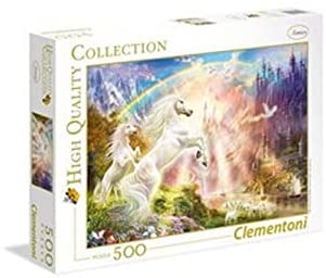 33c1e2204284e247c95e4a9d5f3a5785 Clementoni Puzzle 500 Pz. Sunset Unicorns - immagine 1