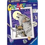 Ravensburger CreArt Serie E - Lupi