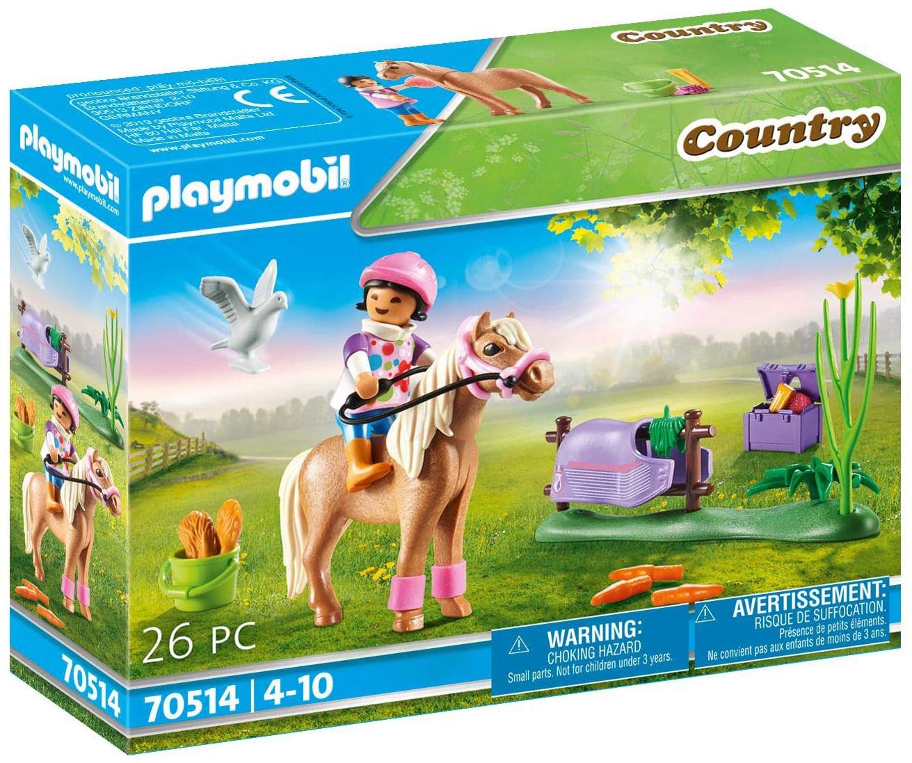 350b74dc6cc63a270039840e1f968cee PLAYMOBIL PONY "ICELANDIC" - immagine 1