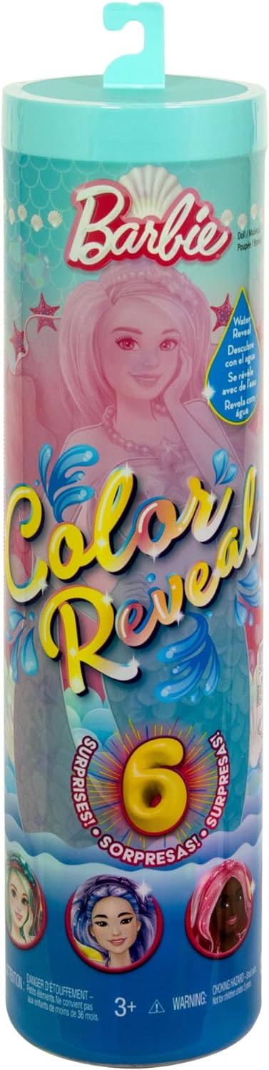 350e5c6ffcf03be3fcbcb1c866af9979 Barbie Color Reveal Serie Sirene - immagine 1