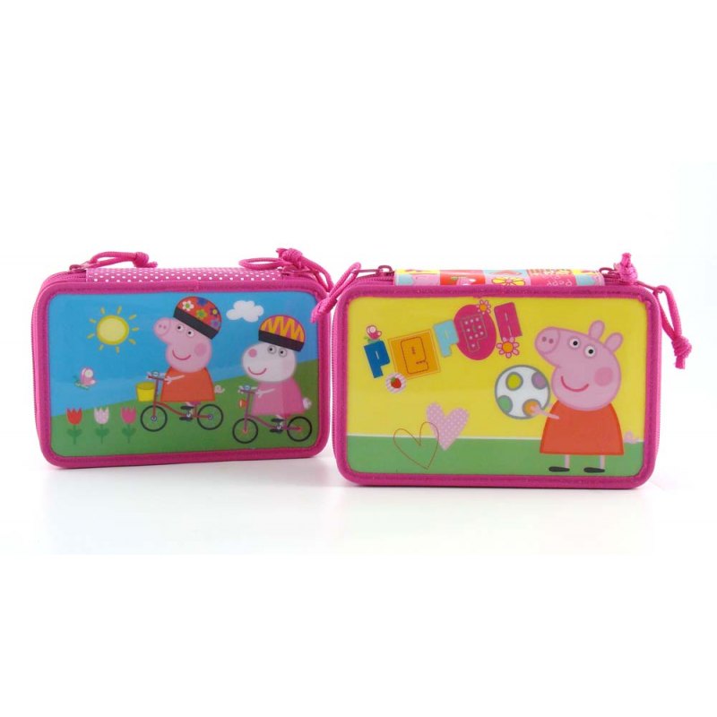 356f9688130444e1d8dd5ce066a7bde4 PROMO Peppa Pig Astuccio 3 zip - immagine 1