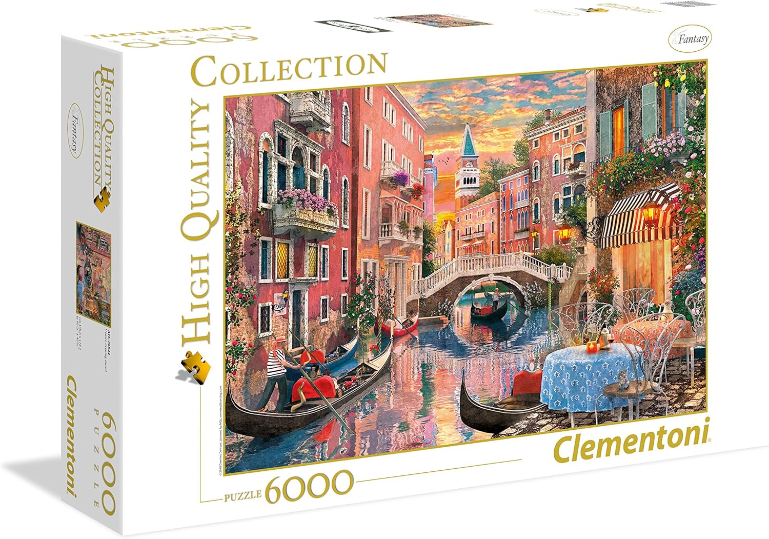 358c1ecfc1baa259f8fb094d29ee2464 Clementoni Puzzle 6000 pz. Venezia - immagine 1