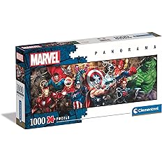 35d7c108c2d4d0b7d886e6d8b4931a96 Clementoni Puzzle 1000 Pz. Panorama Marvel - immagine 1
