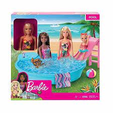 3699df1a48811c501386853cd1271b09 Barbie Playset Bambola con Piscina - immagine 1