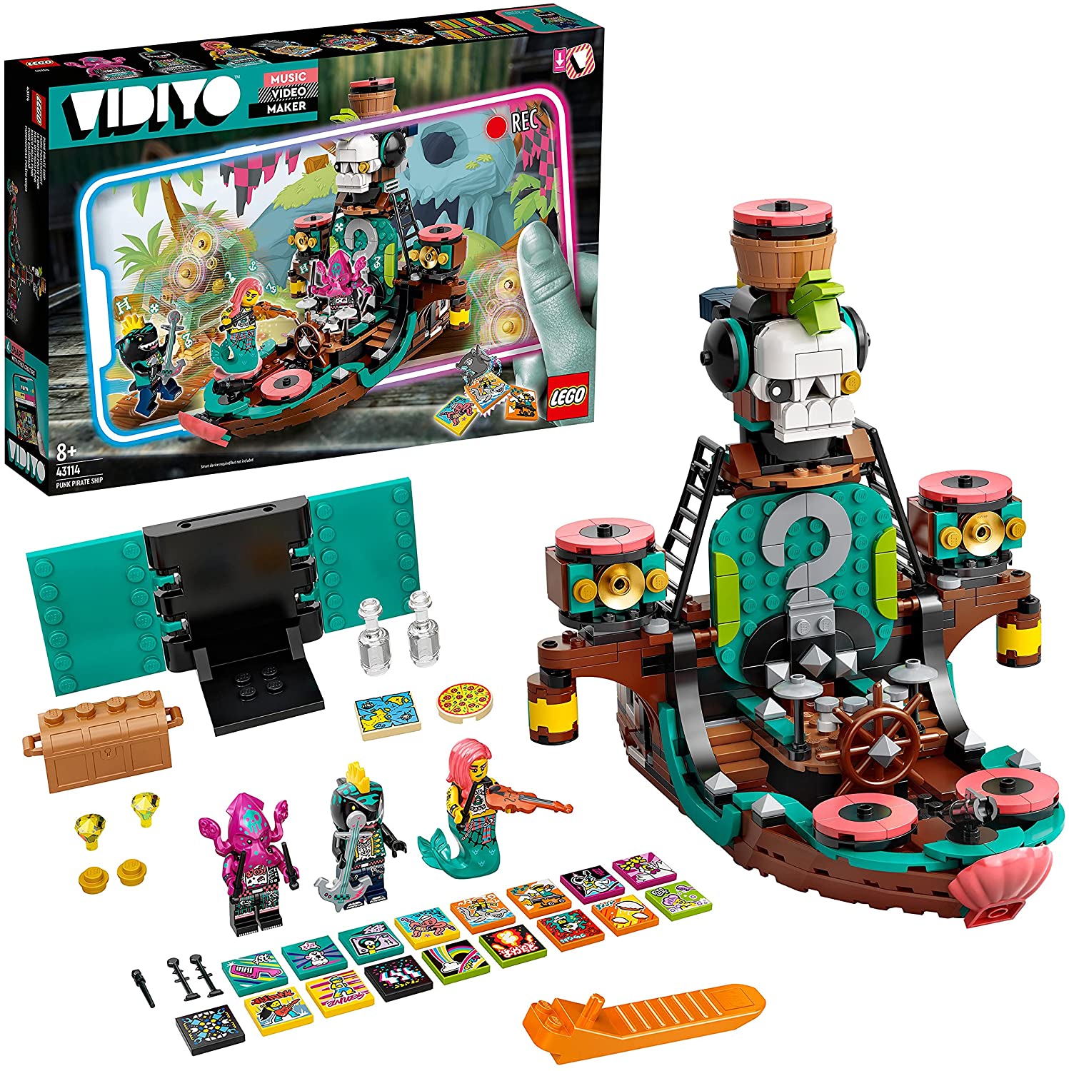 36bec667a01740592d9e2fa951ace7d2 *Lego VIDIYO Punk Pirate Ship - immagine 1