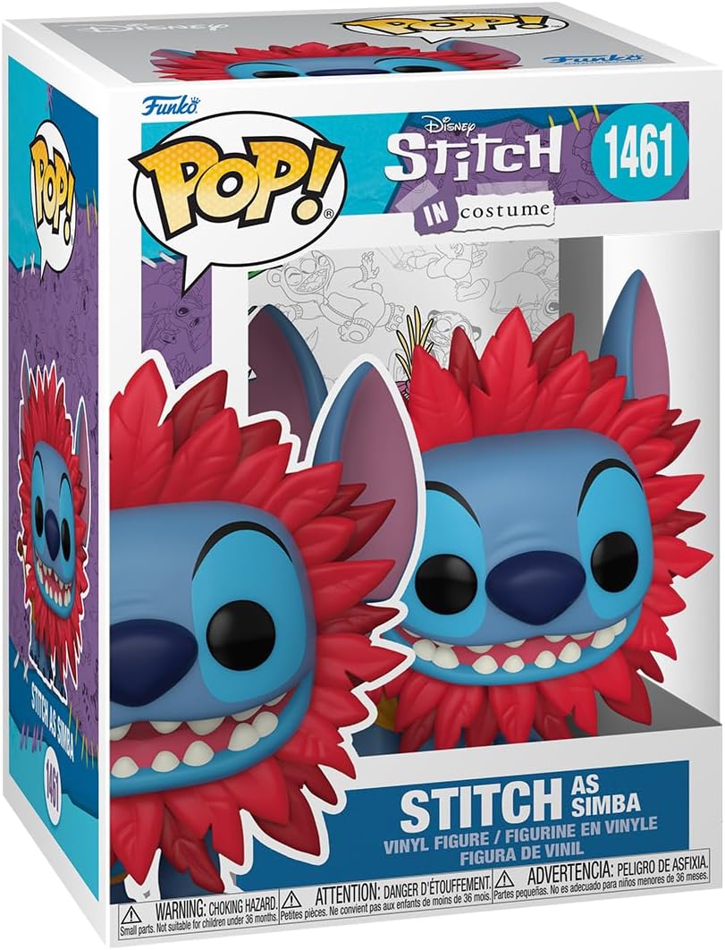 37cb874c33c92da647c5ffc8179bd768 FUNKO POP stitch as simba - immagine 1