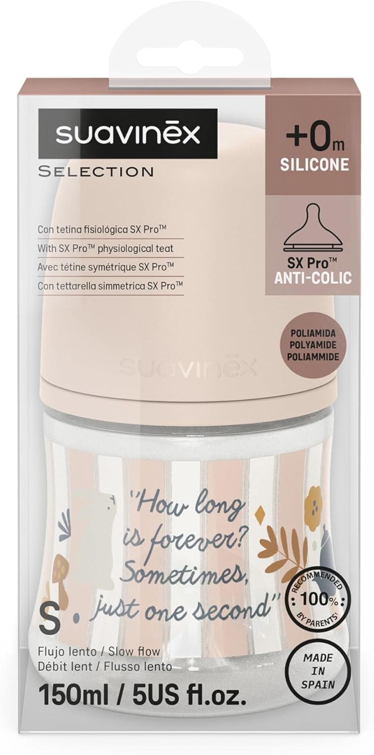 38a15e231db87218b37d4c3480465022 SUAVINEX WONDERLAND BIB PA SIL 150ML ROSA - immagine 1