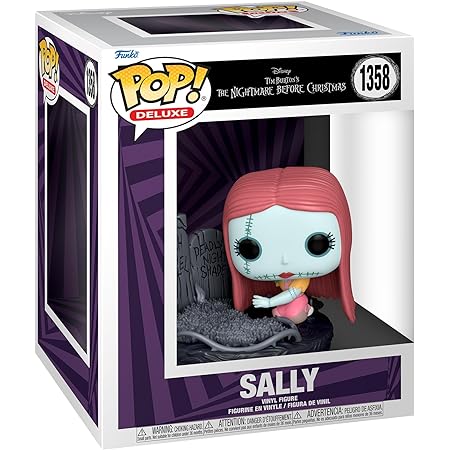 38e0945a7f5cb598bfaabd2743c7d6c2 FUNKO POP Deluxe Disney: The Nightmare Before Christmas 30th - Sally w/Gravestone - immagine 1