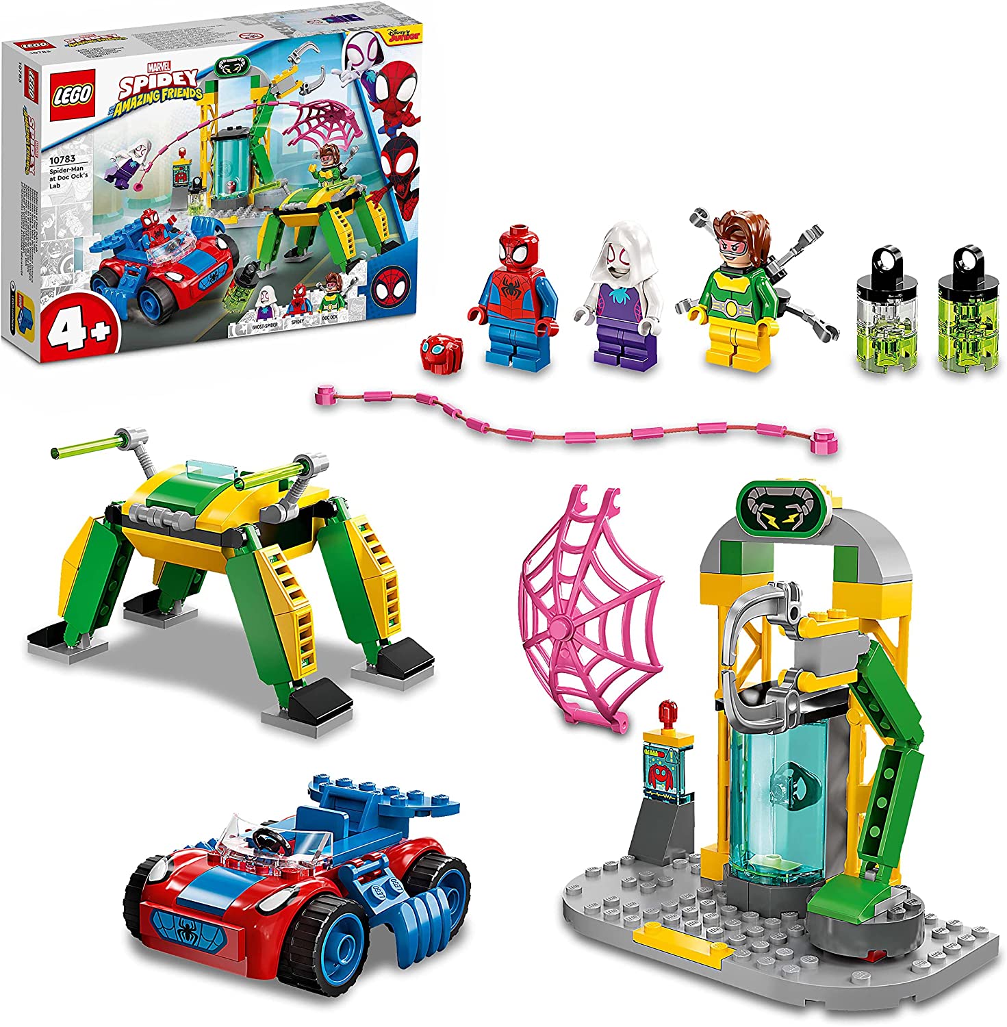 38eae6fe4d9065dfa1b19a1a68d15a79 Lego Marvel Spider-Man al laboratorio di Doctor Octopus - immagine 1