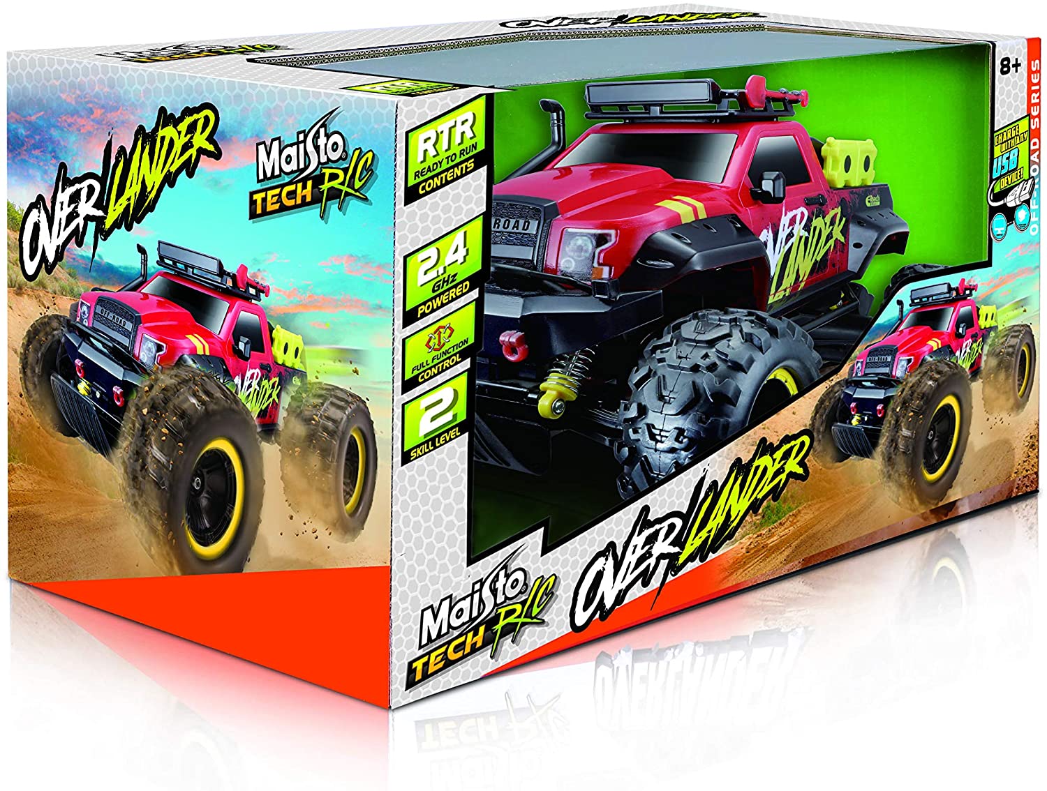 390df09489d481a962a0ad652505f332 Maisto Overland Radiocomandato 4 ruote motrici - immagine 1