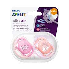 392f616187fcb731abc504e49f3cc99a Avent 2 Succhietti Ultra Air 6-18m - Femmina Fairy - immagine 1