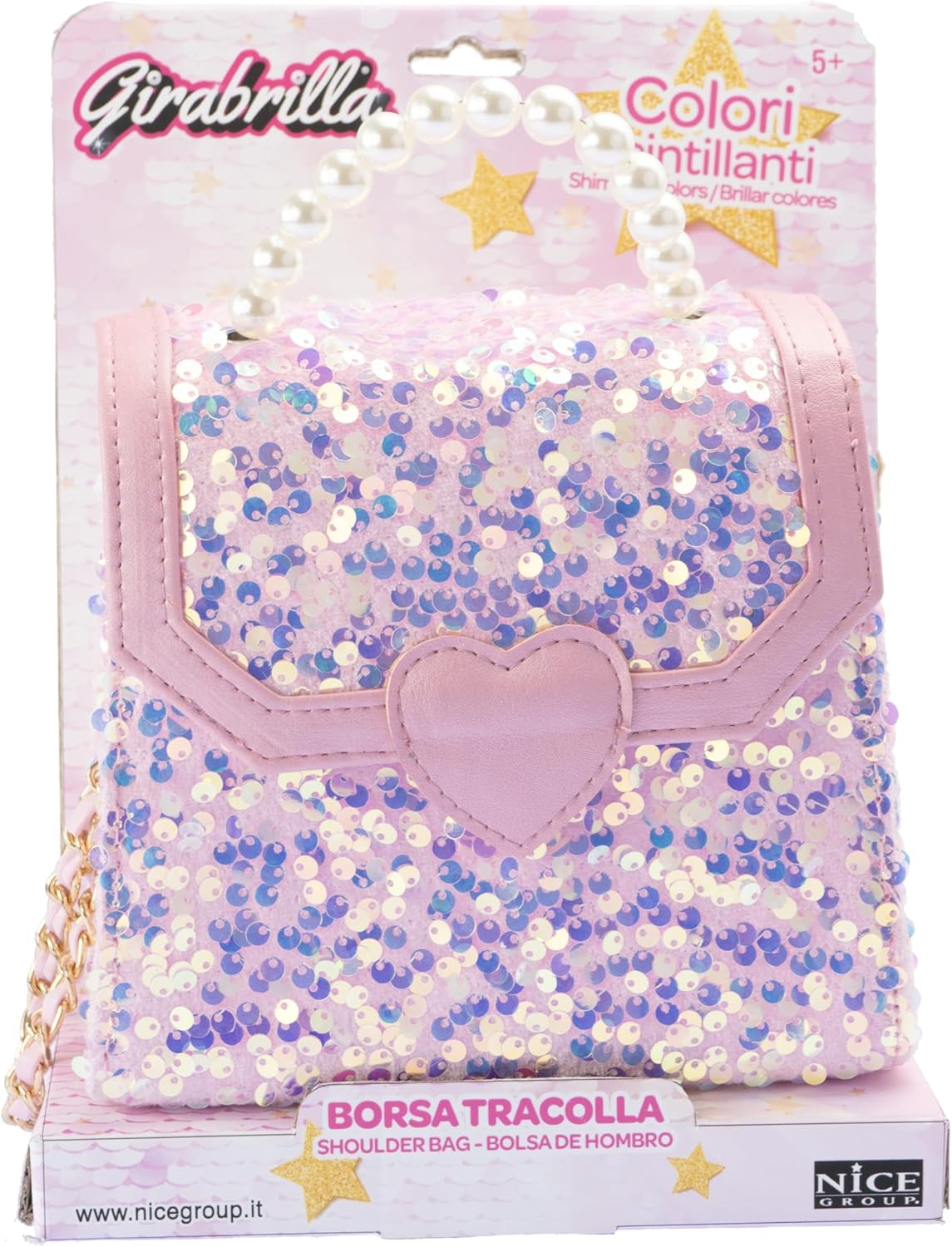 3a4ebf26dfc117169aa3ad49ace01ca4 Girabrilla Bauletto Glamour Flap Bag - immagine 1