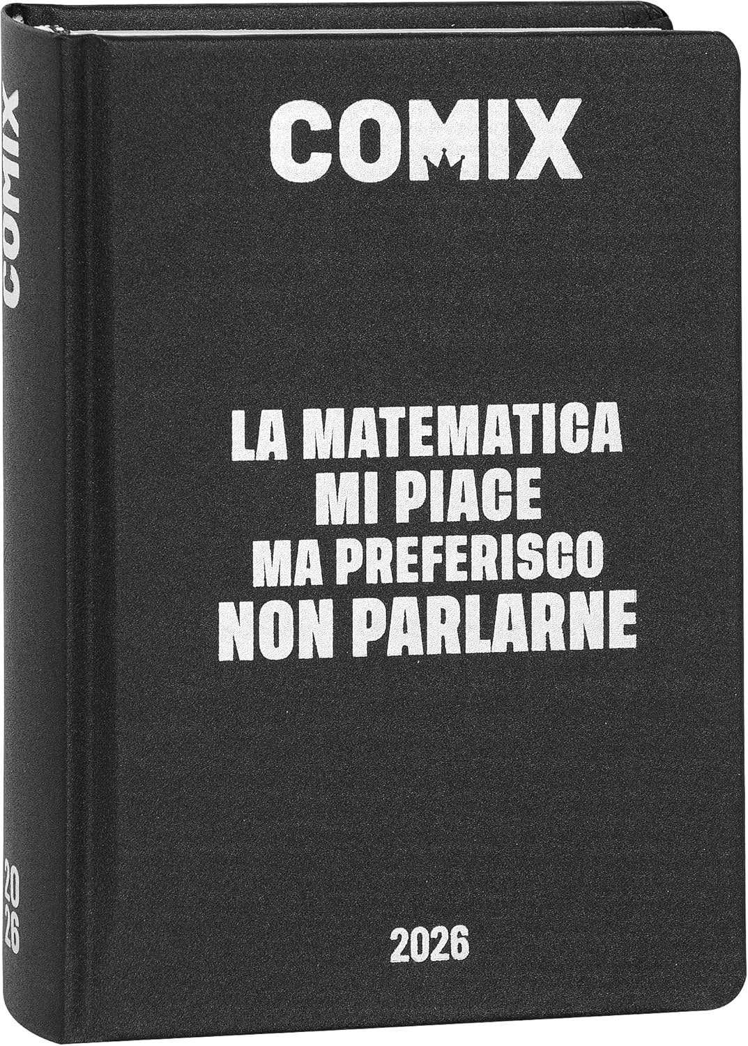 3a807221e451c3f99421701222818807 AGENDA COMIX 16M MINI BLACK&SILVER - immagine 1