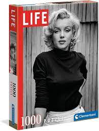 3abfd99ff6b946faaede9e8857366dd0 Clementoni Puzzle 1000 Pz. Life - Marilyn Monroe - immagine 1