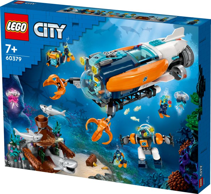 3ba2284857080ff85d09690cfb65cdb3 Lego City Sottomarino per esplorazioni abissali - immagine 1