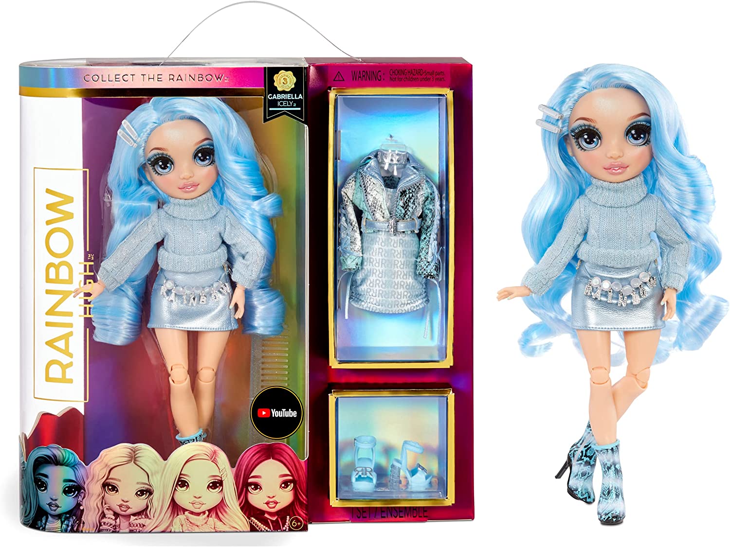 3bfb1b571ba58cfb475183bd87583499 Rainbow High Gabriella Icely Fashion Doll - immagine 1