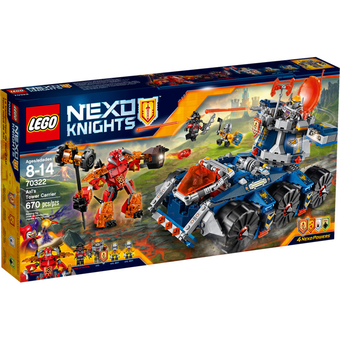 3eac95cf532e38d3a712222ac0615b0b ***Lego Nexo Knights Il Porta-torre di Axl - immagine 1