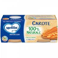3ecb44d25f1ab8b367e853615734c35a Mellin Omogeneizzato Carote gr.80x2 - immagine 1