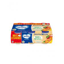 405e9d91fd592c69af141dd2a2cda51e Mellin Omogeneizzato Frutta Mista Nat Gr.100x6 - immagine 1