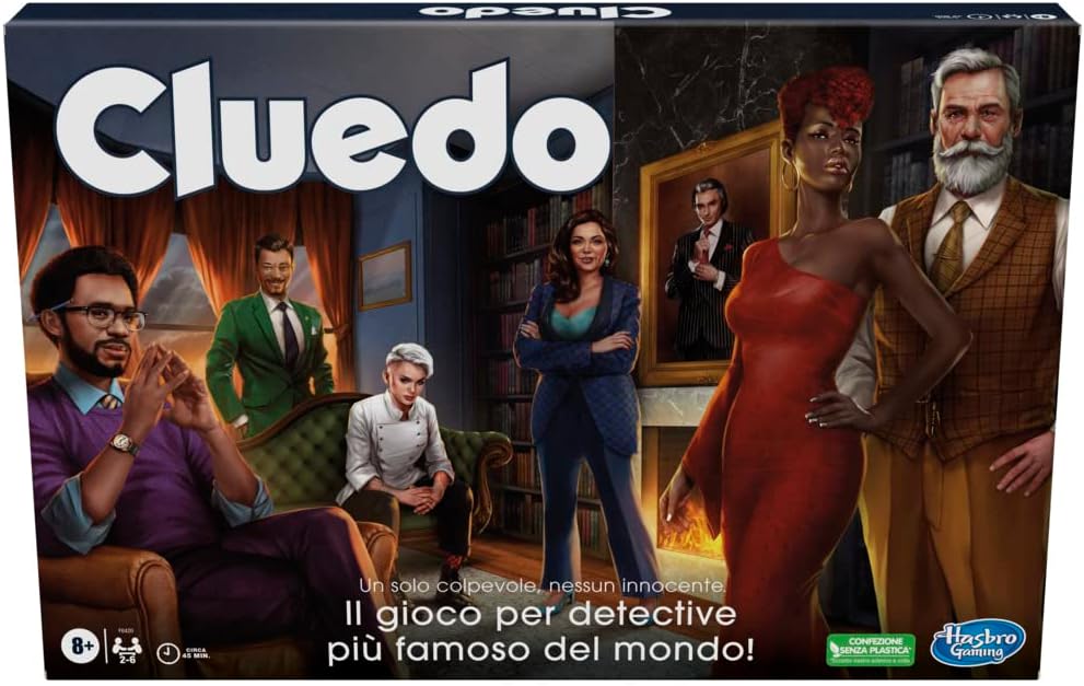 41d84eb3160fb87efe95d4f72fdcb164 Cluedo Classico - immagine 1