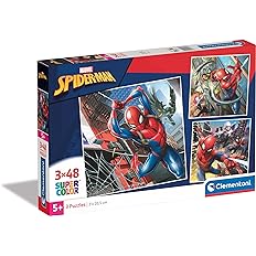 41d92f2a747221b9aa35060226664a7c Clementoni Puzzle 3x48 pz. Square Marvel Spiderman - immagine 1