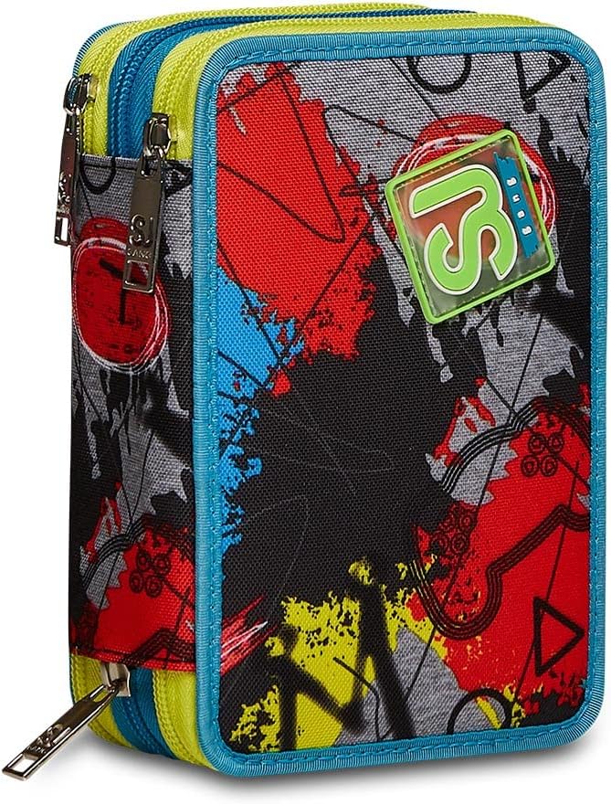 42279d256d31883f9780b3581ca2feb7 ASTUCCIO 3 ZIP SJ GANG GLITZLED BOY - immagine 1