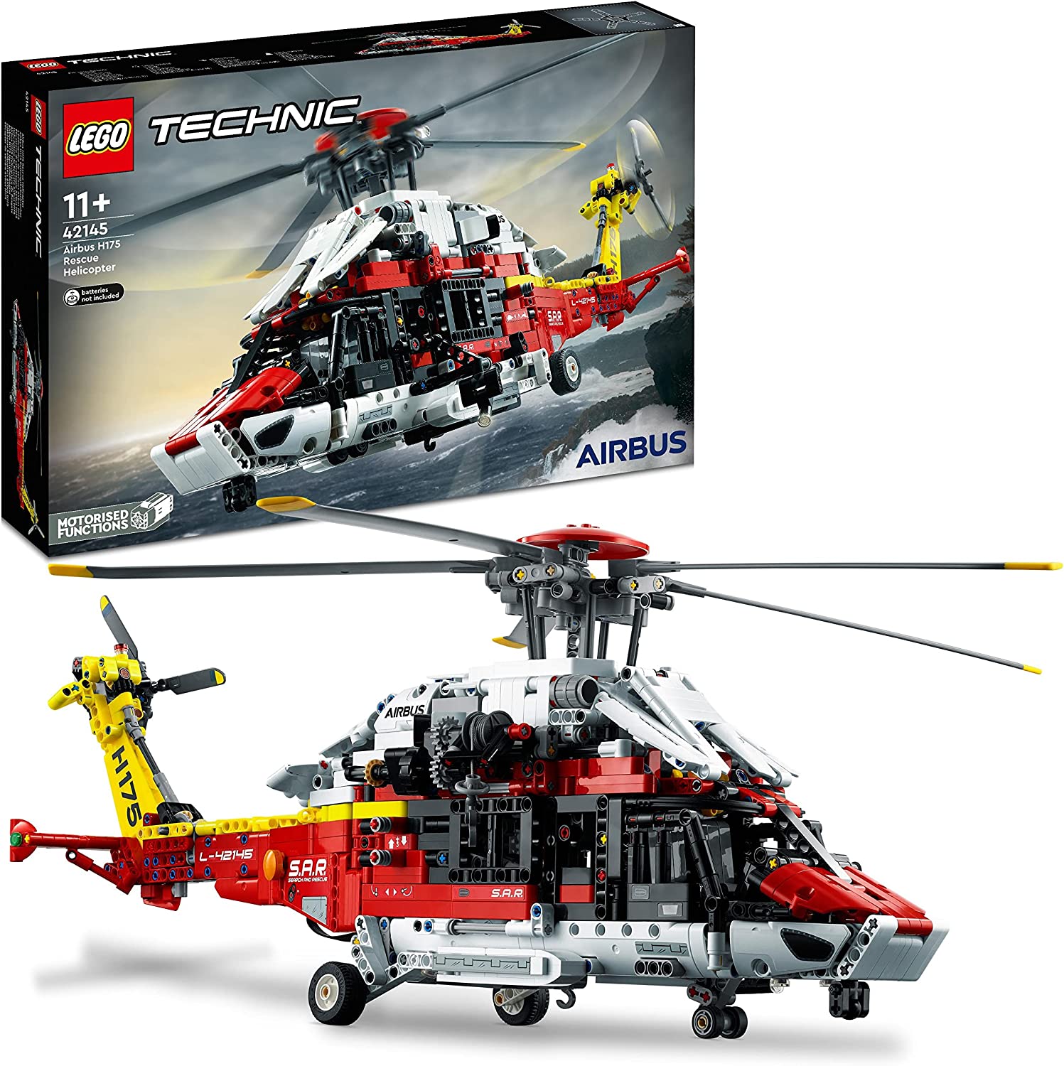 427bd69bf47f5b7cb2e6ed57a220c38a Lego Technic Elicottero di salvataggio Airbus H175 - immagine 1