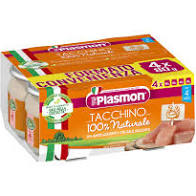 429763f9c0ca3dc20274937f3ab80255 Plasmon Omogeneizzato 4x80 gr Tacchino - immagine 1