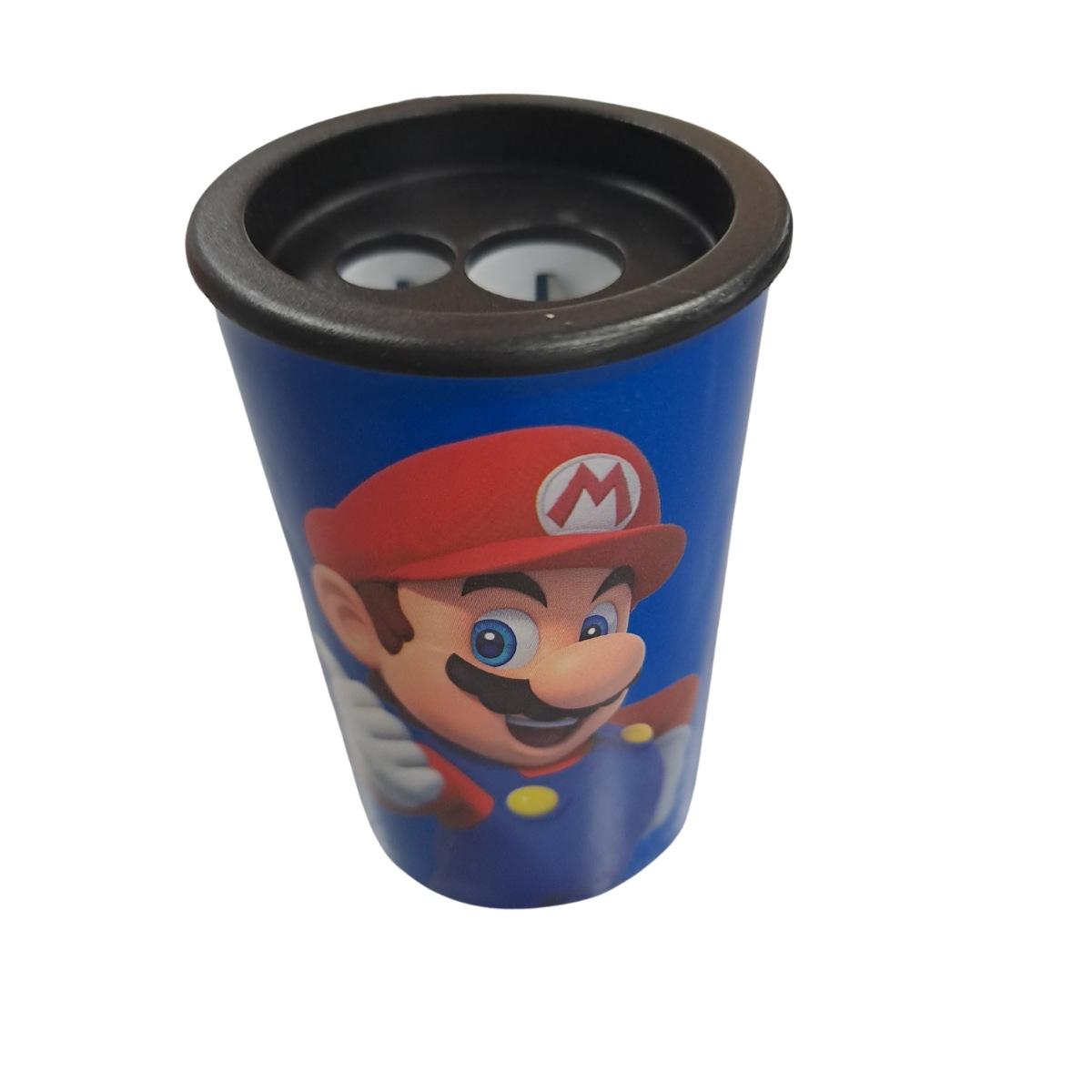 44e41fdcd242221344438e3ea50af7db TEMPERINO DUE FORI IN METALLO SUPERMARIO - immagine 1