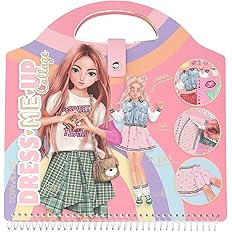 44f91d8c1fff0432009df1d65d019796 TOPModel Dress Me Up collage book - immagine 1