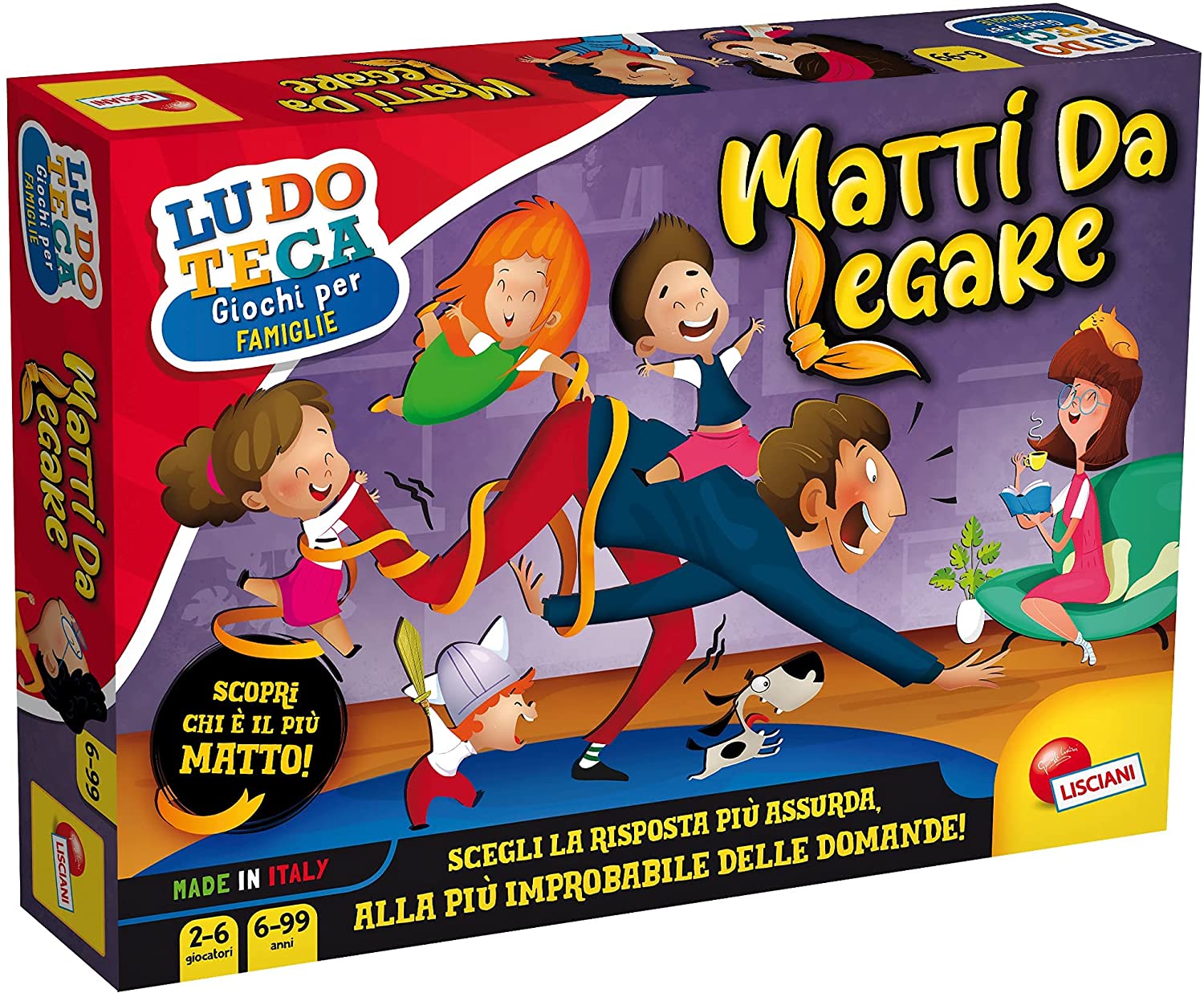 46748622fd0fe3f2f6c0df5380c80008 Lisciani Ludoteca - Matti da Legare - immagine 1