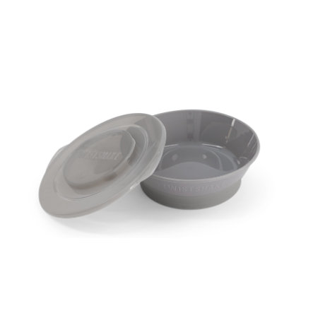 46aa908ec30b70960db53afdfdc6f1f9 Twistshake Ciotola 6+m Pastel Grey - immagine 1
