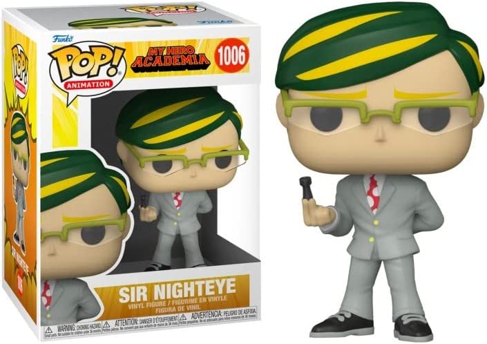 46f1fb3b5b2acf16c37b4a72a32f3fed FUNKO POP Animation: MHA - Sir Nighteye - immagine 1