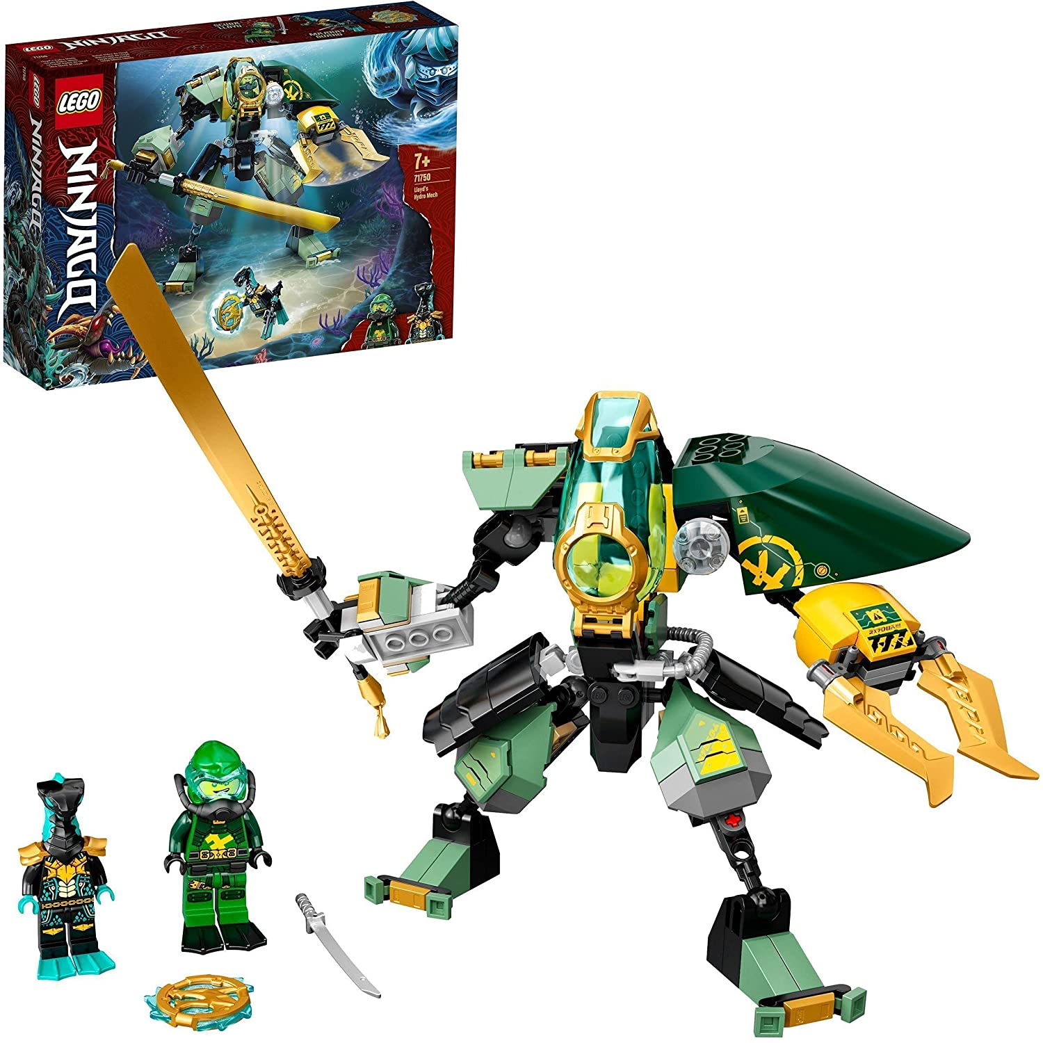 470718ea64268f1f59bf78ab3c3194bf Lego Ninjago Idro-Mech di Lloyd - immagine 1