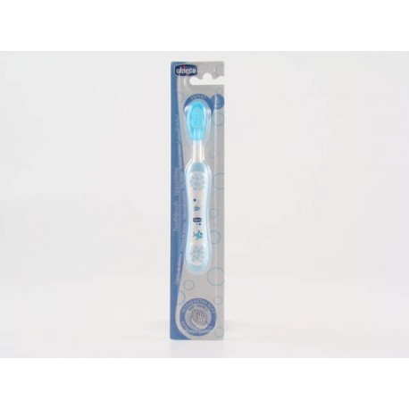 472a0e98f577b38bd1d0d600efa0f343 CHICCO SPAZZOLINO PRIMI DENTI LATTE AZZUR 6-36M - immagine 1